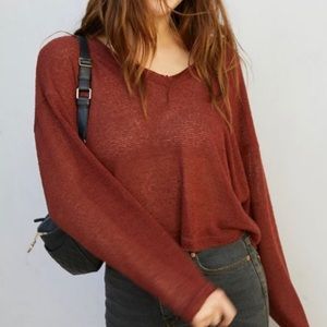 Out From Under Logan Jersey Soft Slouchy Sweater